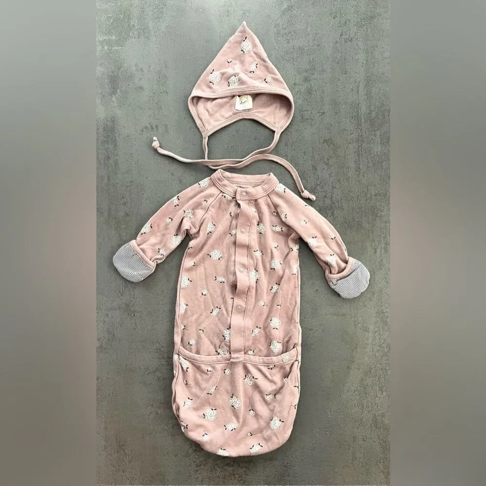 Goumi x Briar Baby 24 Hour Convertible Gown and Hat